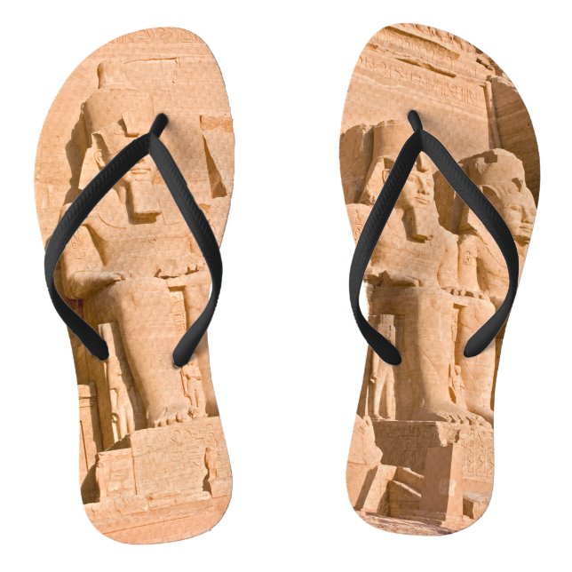 Great Temple of Abu Simbel - Ramses II - Egypt Thongs (Footbed)