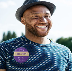 Great Times! Keepaske CUSTOM Family reunion button