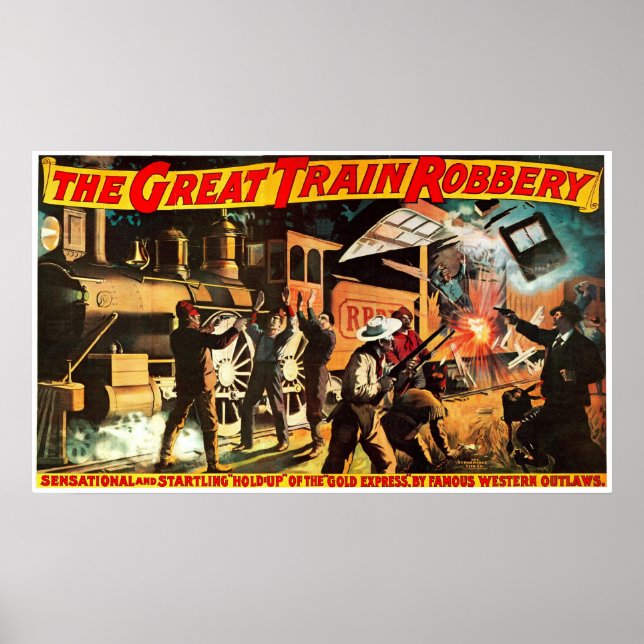 Great Train Robbery - Print (Front)