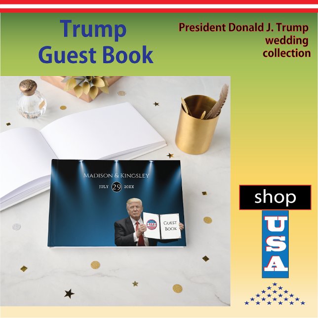 Great Trump Amazing Wedding Guest Book (Creator Uploaded)