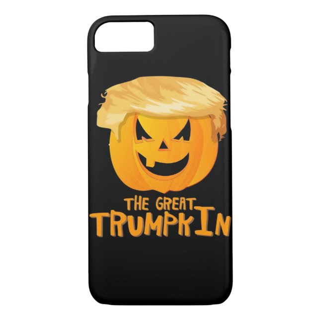 Great Trumpkin Funny Halloween Case-Mate iPhone Case (Back)