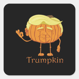 Great Trumpkin Perfect & Classic Square Sticker