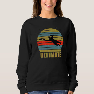 Great Ultimate Frisbee Player Flying Disc Sweatshirt