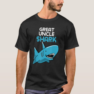 Great Uncle Shark Funny Family T-Shirt