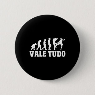 Great Vale Tudo Evolution Design Mma Kickboxing  6 Cm Round Badge