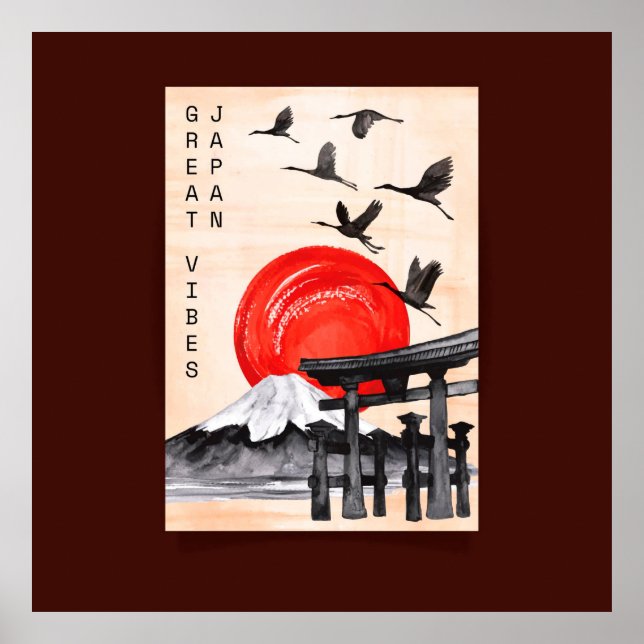 Great Vibes Japan Poster (Front)