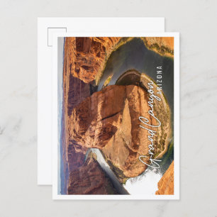 Great view of the grand canyon national park  postcard