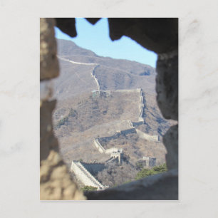 great wall glimpse postcard