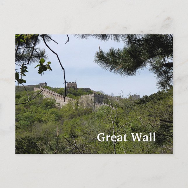 Great Wall – Green View Postcard (Front)