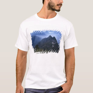 Great Wall in early morning mist, China T-Shirt