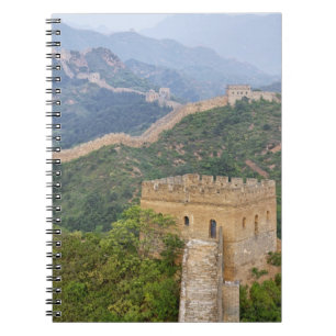 Great Wall of China at Jinshanling, China. 2 Notebook