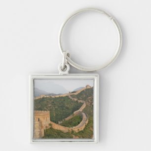 Great Wall of China at Jinshanling, China, Asia Key Ring