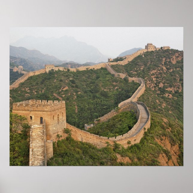 Great Wall of China at Jinshanling, China, Asia Poster (Front)