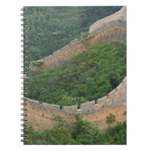 Great Wall of China at Jinshanling, China. Notebook