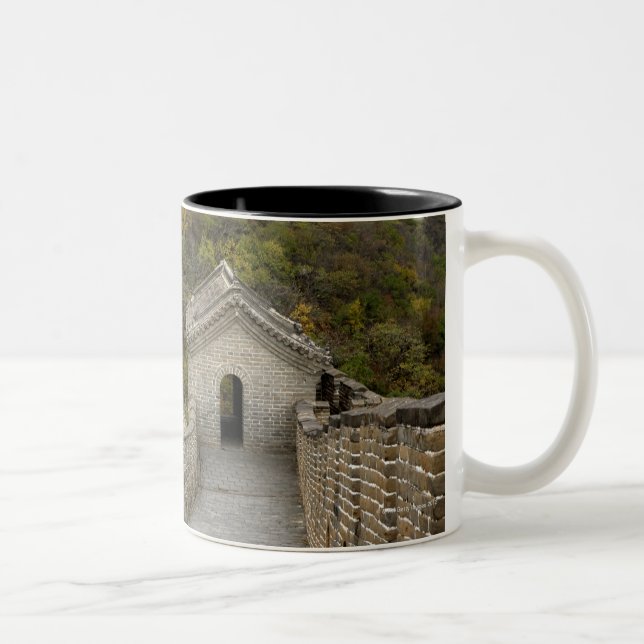 Great Wall of China at Mutianyu Two-Tone Coffee Mug (Right)