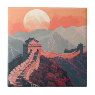 Great wall of China Ceramic Tile
