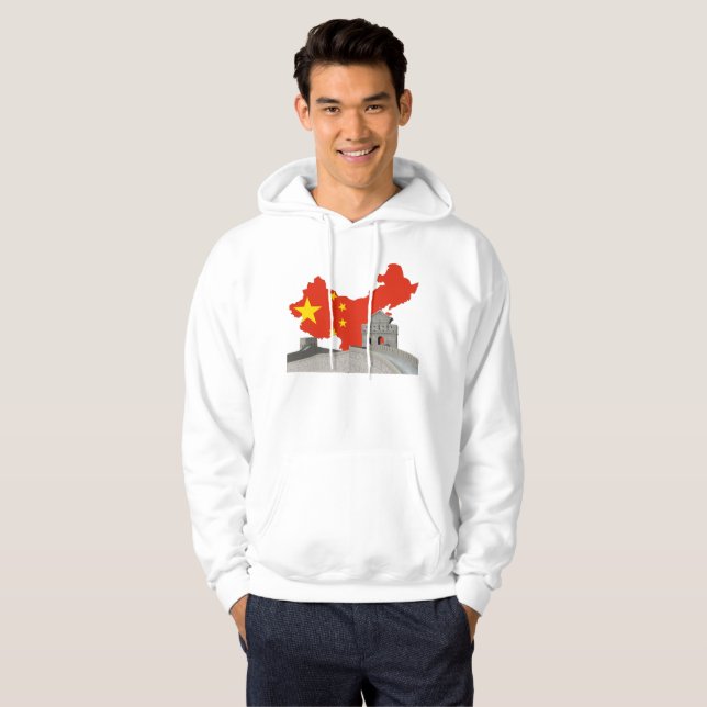 Great wall of China Hoodie (Front Full)