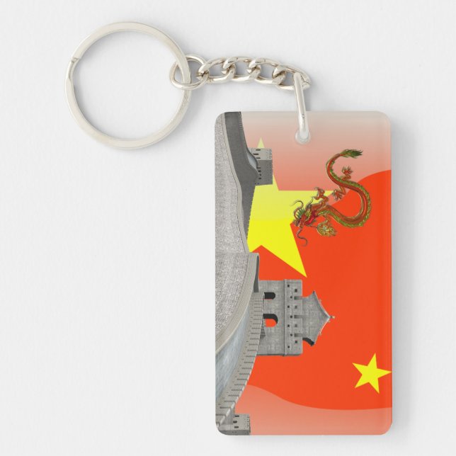 Great Wall of China Key Ring (Front)