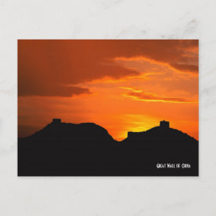 Great Wall of China Postcard