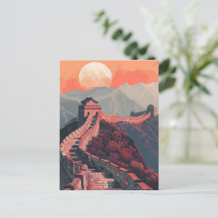 Great wall of China Postcard
