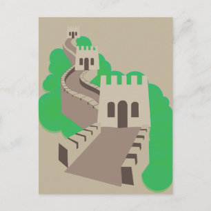 Great Wall of China Postcard