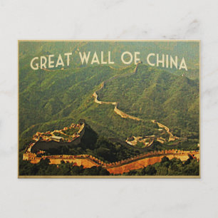 Great Wall Of China Postcard
