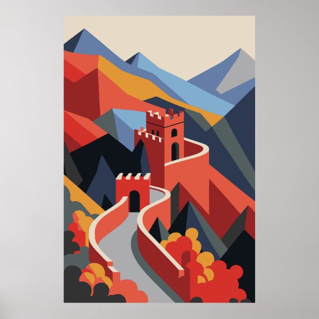 Great Wall of China Poster (Front)