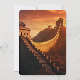 Great Wall of China Sunset – Majestic
