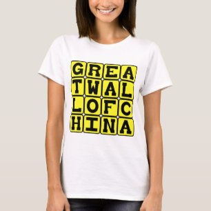 Great Wall of China, Wonder of the World T-Shirt