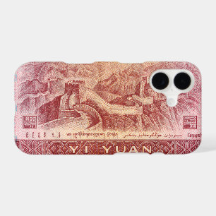 Great Wall on the Back of Chinese Money Bill