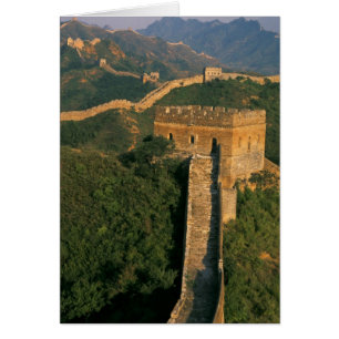 Great Wall winding through the mountain, China