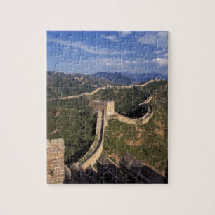 Great Wall winding through the mountain, Jigsaw Puzzle
