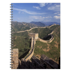 Great Wall winding through the mountain, Notebook