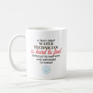Great Water Technician Personalized Name Gift Coffee Mug