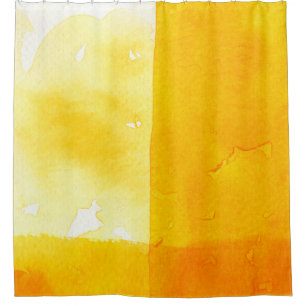 Great watercolor background - watercolor paints on shower curtain