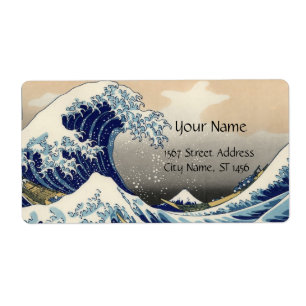 GREAT WAVE Blue White