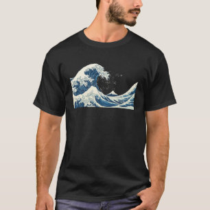 Great wave from Kanagawa Katsushika Hokusai Surfin T-Shirt