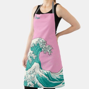 Great wave - green apron