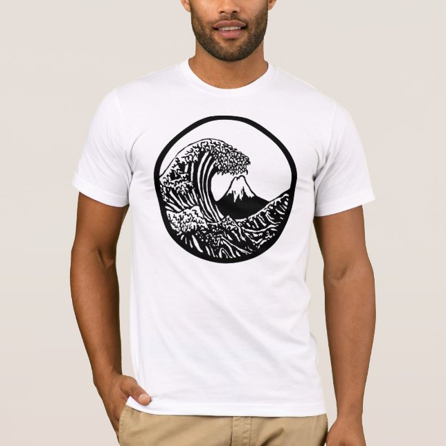 Great Wave Hokusai Tee (Front)