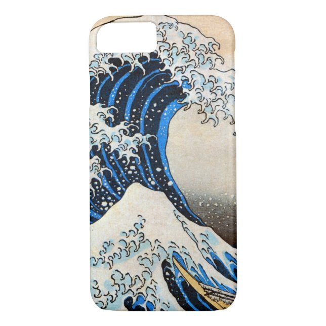 Great Wave, Hokusai, Ukiyo-e Case-Mate iPhone Case (Back)