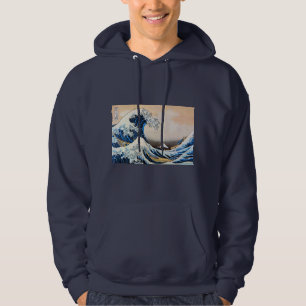 Great Wave, Hokusai, Ukiyo-e Hoodie