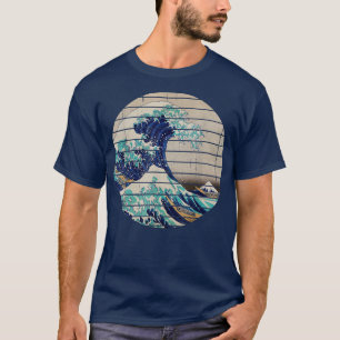 Great Wave Japan Japanese Art Mount Fuji Tokyo  T-Shirt
