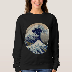 Great Wave Kanagawa Japanese Painting Sweatshirt