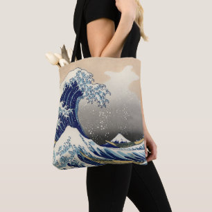 Great Wave Kanagawa Japanese Painting Tote Bag