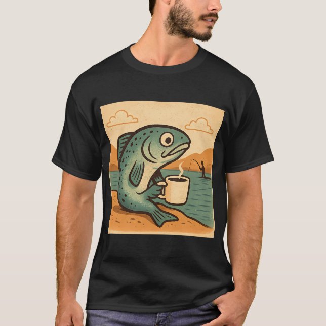 great wave of trees T-Shirt (Front)