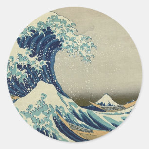 Great Wave off Kanagawa Classic Round Sticker