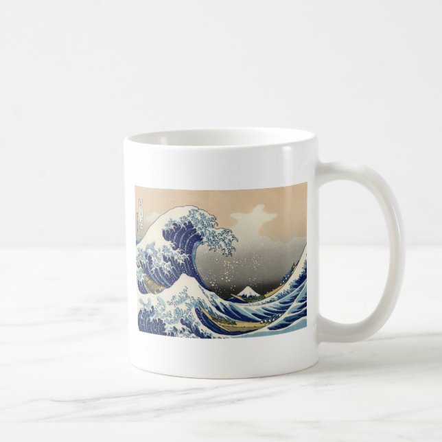 Great Wave off Kanagawa Coffee Mug (Right)