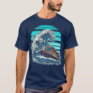 Great Wave Off Kanagawa Inspired Men Women Kids Ti T-Shirt