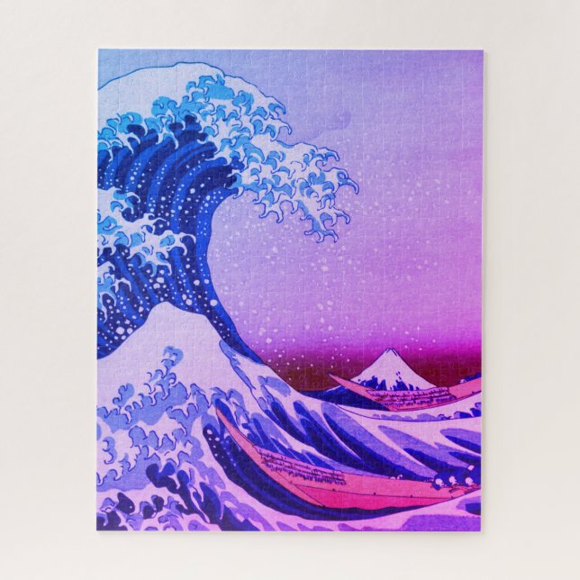 Great Wave off Kanagawa & Japanese Art /Japan Jigsaw Puzzle (Vertical)