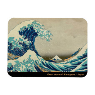 Great Wave off Kanagawa & Japanese Art /Japan Magnet